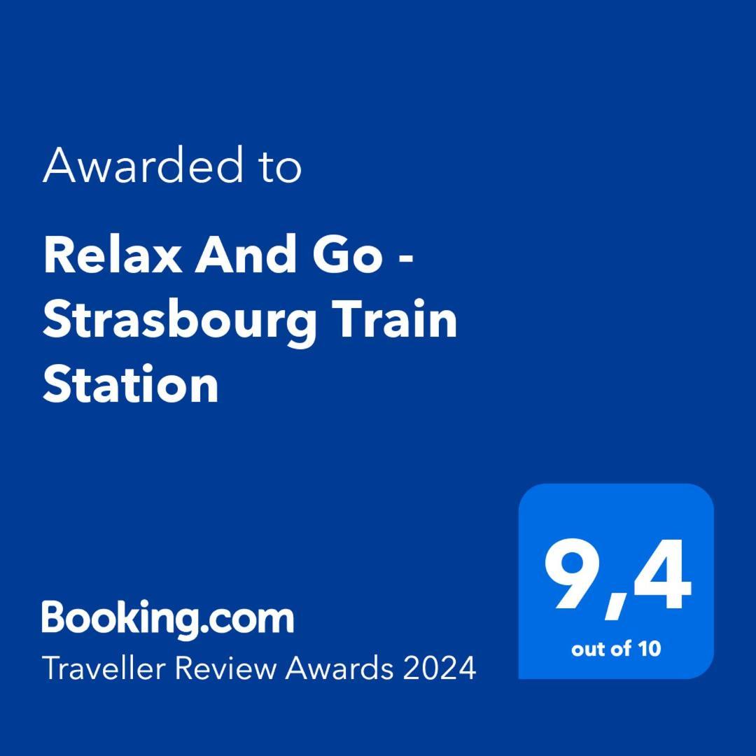 Relax And Go - Strasbourg Train Station Estrasburgo Exterior foto